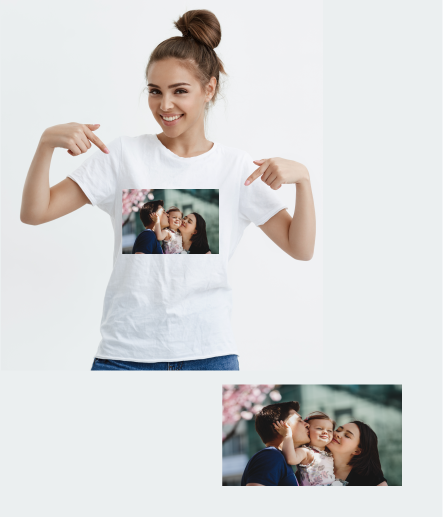 LoveArt Personalized Round Neck T-shirt for Men & Women